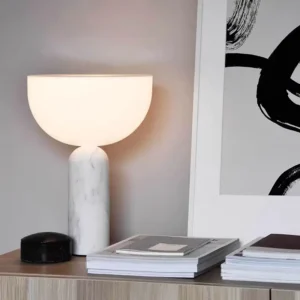 Marble Base Bowl Glass Table Lamp TL-D004 4