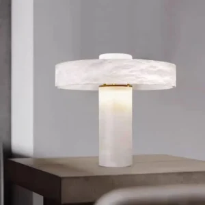 Modern Alabaster Disc Table Lamp TL-K006 4