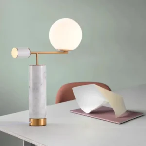 Modern Balance Marble and Glass Table Lamp TL-D005 1