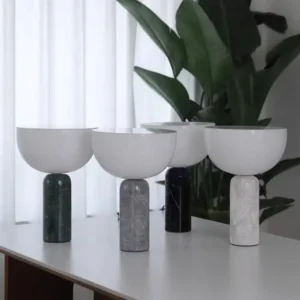 Marble Base Bowl Glass Table Lamp TL-D004 1