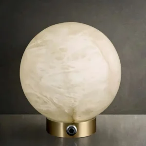 Modern Alabaster Globe Table Lamp TL-K008 1