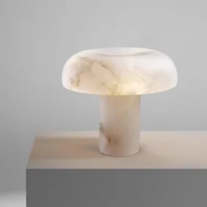 Modern Alabaster Oval Dome Table Lamp TL-K001 1