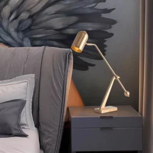 Brass Finish Adjustable Balance Arm Task Reading Desk Lamp TL-B042 1