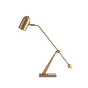 Brass Finish Adjustable Balance Arm Task Reading Desk Lamp TL-B042 4