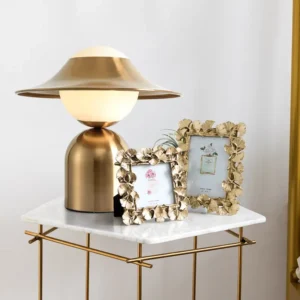 Modern Brass Finish Dome Hat Table Lamp TL-B045 1