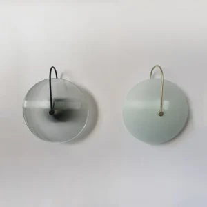 Minimalist Decor Round Fluted Striped Glass Wall Sconce WA1010 6