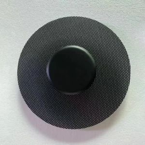 Modern Matte Black Mesh Metal LED Wall Lamp for Hotel Apartment WA1024 1
