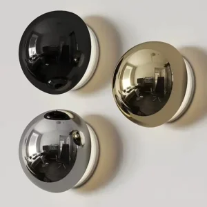 Modern Dome Metal Circle LED Wall Lamp WA1035 1