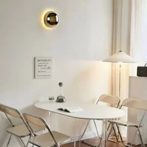 Modern Dome Metal Circle LED Wall Lamp WA1035 4