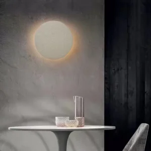 Modern Round Cement LED Wall Sconce WA1039 2