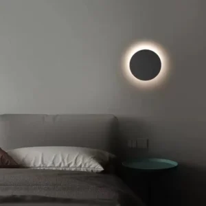 Modern Round Cement LED Wall Sconce WA1039 4
