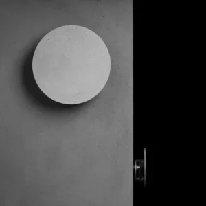 Modern Round Cement LED Wall Sconce WA1039 5