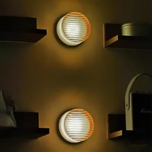 Minimalist Circular Glass LED Wall Lamp WA1050 11