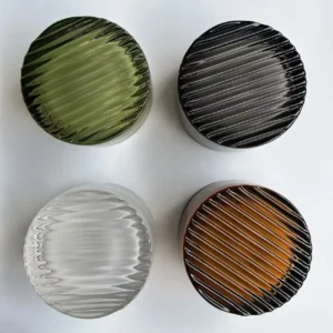 Minimalist Circular Glass LED Wall Lamp WA1050 6