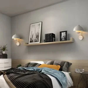 Minimalist Mushroom Metal Shade Decor Wall Sconce WA1061 3