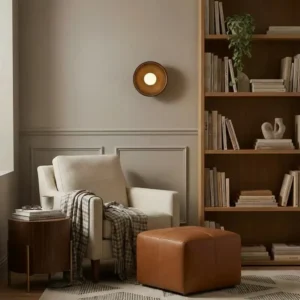 Modern Metal Cylinder Shade Decor Wall Sconce WA1063 1