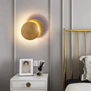 Modern Eclipse Dual Circle Metal Wall Lamp WA1065 1