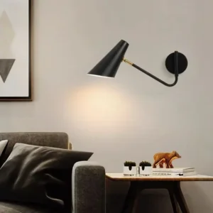 Modern Curved Arm Wall Lamp for Bedroom Bedside WA1066 6