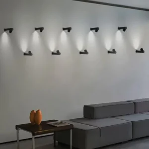 Minimalist Metal Led Wall Lamp for Project WA1076 2