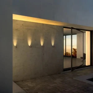 Minimalist Metal Led Wall Lamp for Project WA1076 3