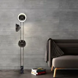 Contemporary Sculptural Vertical Multi Globe Floor Lamp FL-A043 1