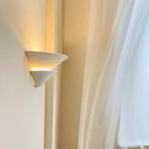 Modern White Plaster Wall Lamp WA1086 1