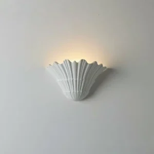 Modern White Plaster Wall Lamp WA1086 4