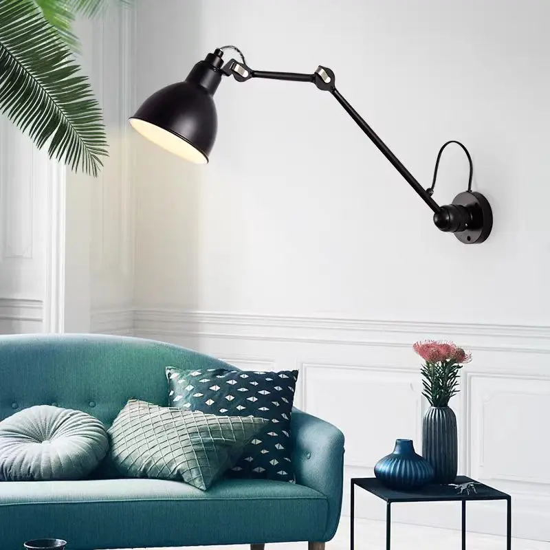 Modern Multi-Angle Metal Bedside Reading Wall Light WA1091 5