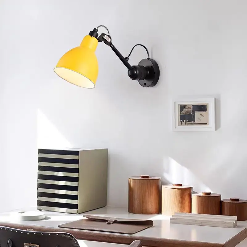Modern Multi-Angle Metal Bedside Reading Wall Light WA1091 8