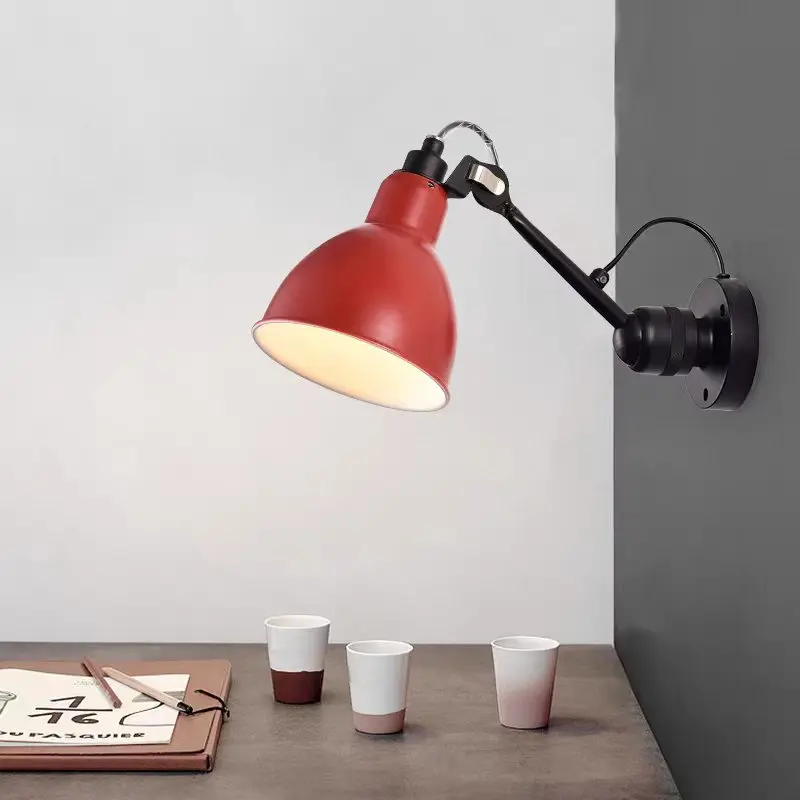 Modern Multi-Angle Metal Bedside Reading Wall Light WA1091 9