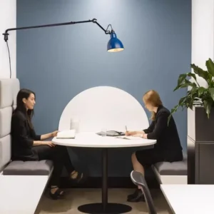 Modern Adjustable Long Arm Dome Metal Shade Wall Lamp WA1090 2