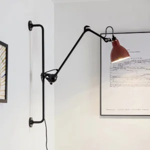Long Adjustable Arm Metal Dome Reading Wall Light WA1092 2