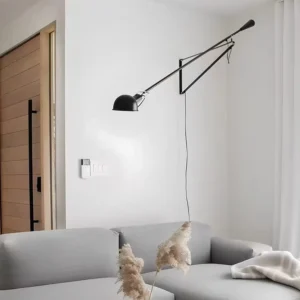 Modern Balance Weight Metal Dome Shade Wall Mount Reading Light WA1094 8