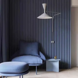 Modern Balance Weight Wide Conical Metal Shade Wall Light WA1095 8