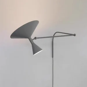 Modern Balance Weight Wide Conical Metal Shade Wall Light WA1095 7