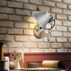 Modern Silver Adjustable Arm Aluminum Wall Lamp WA1098 1