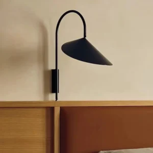 Modern Arched Goose Neck Metal Shade Reading Wall Light WA1099 3