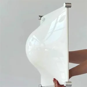 Modern Irregular Curved Acrylic Wall Sconce WA1100 1