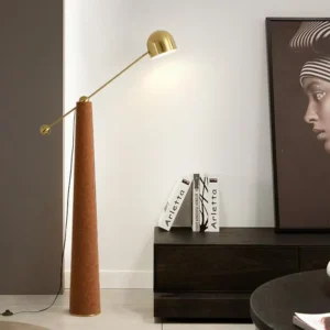 Mid Century Balance Arm Floor Lamp with Conical Base FL-A051 1