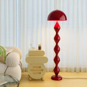 Moder Curvy Bubble Stem Mushroom Floor Lamp FL-A052 4