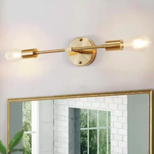 Modern 2-Light Vertical Wall Lamp for Hotel Corridor Apartment Vanity WA1006 3