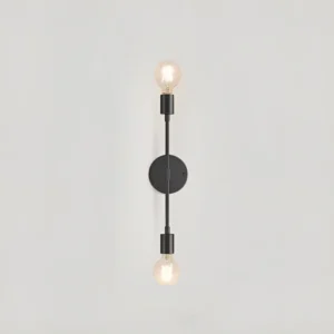 Modern 2-Light Vertical Wall Lamp for Hotel Corridor Apartment Vanity WA1006 1