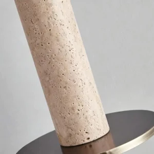 Modern Travertine Linear Pendant Light P3024 1