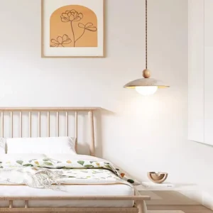 Nordic Travertine Dome Pendant Light P3030 2