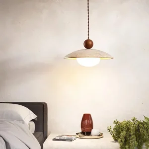 Nordic Travertine Dome Pendant Light P3030 5