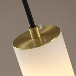 Modern Alabaster Column Pendant Light PA015 2