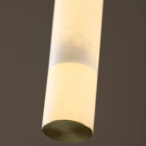 Modern Alabaster Column Pendant Light PA015 3