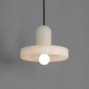 Minimalist Alabaster Pendant Light PA010 1