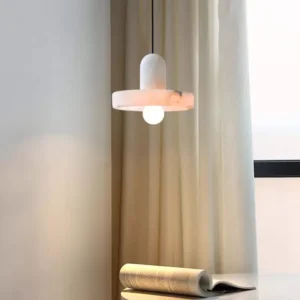 Minimalist Alabaster Pendant Light PA010 2