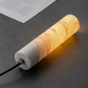 Luxury Alabaster Column Pendant Light PA006 3